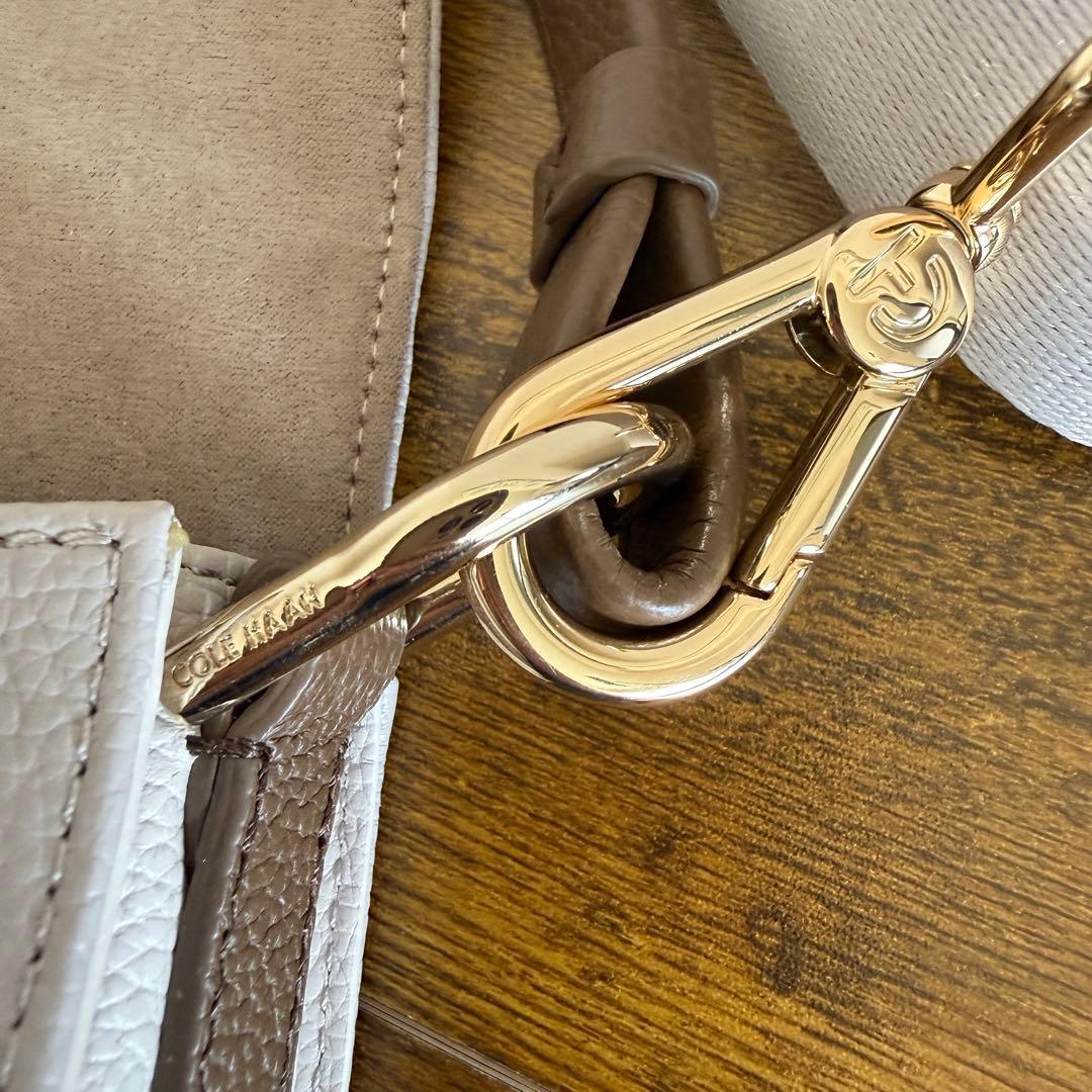 美品　コールハーン ミニショルダー　バッグ　2WAY レザー ハンドバッグ