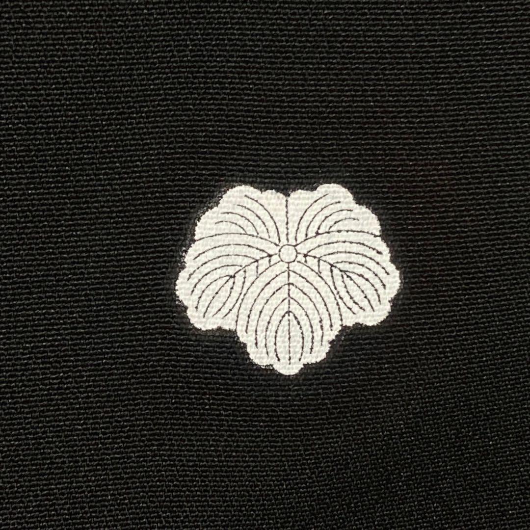 ［3110］黒留袖 美品 鴛鴦 作家物 比翼付 友禅 五つ紋 蔦 正絹 着物 袷