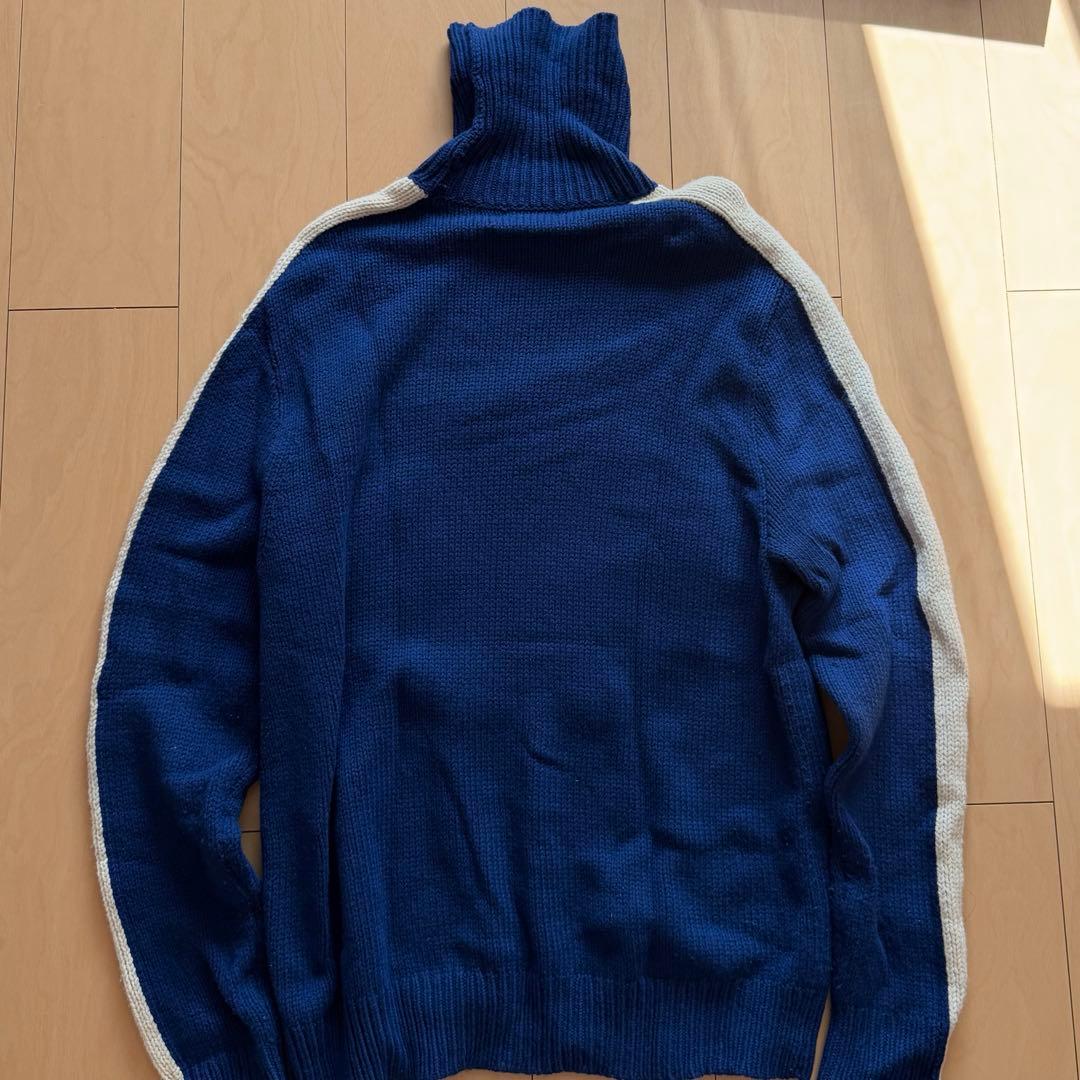 POLO RALPH LAUREN ブルー　ニット　セーター　XL