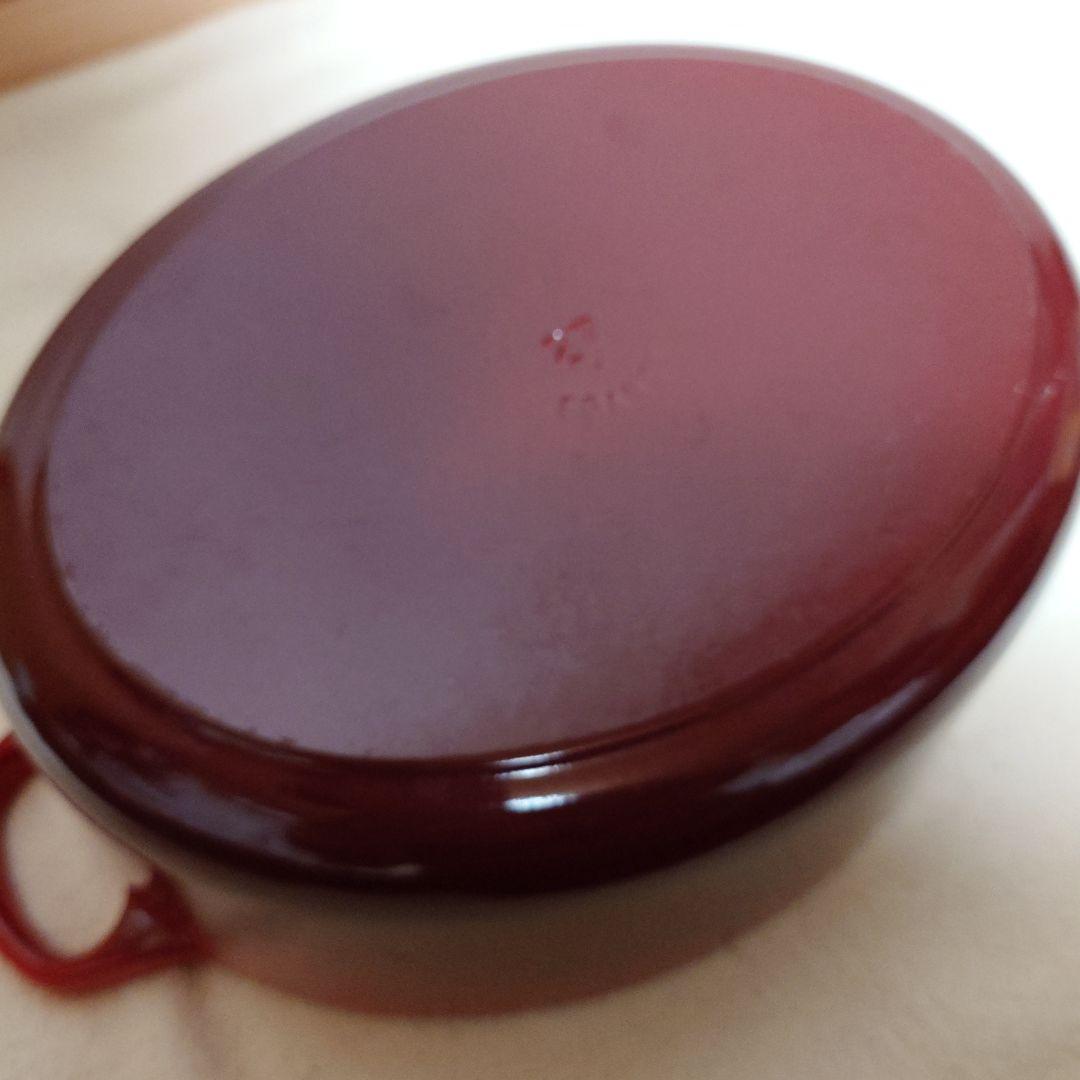 ルクレーゼ LE CREUSET オーバル 27 チェリーレッド