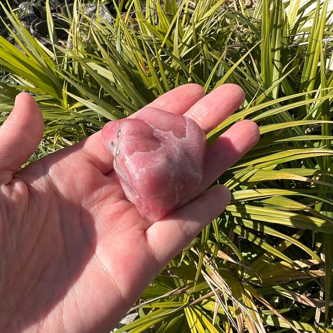 （Inca5）高品質アルゼンチン産インカローズ 磨き原石 天然石 飾り石