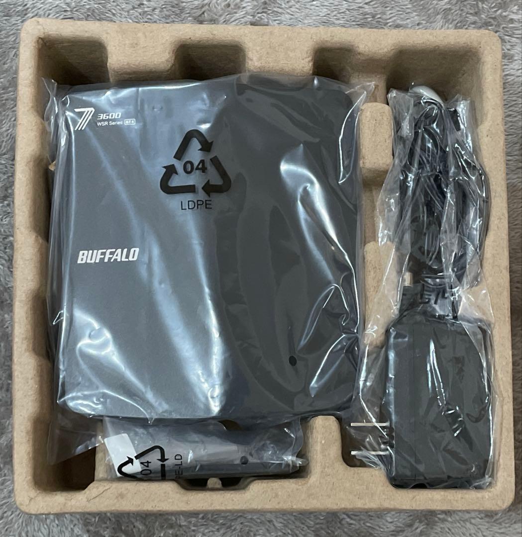BUFFALO Wi-Fiルーター WSR3600BE4P/CBK