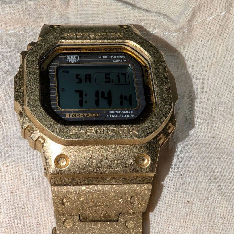 ビ*ジ様 CASIO【極美品】G-SHOCK　GMW-B5000PG-9JR