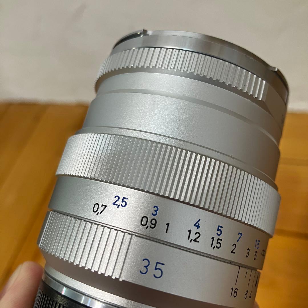 ZEISS Distagon 35mm f1.4 ZM シルバー