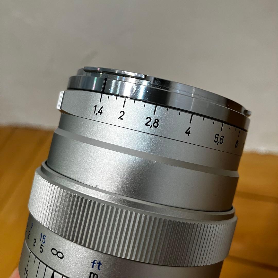 ZEISS Distagon 35mm f1.4 ZM シルバー