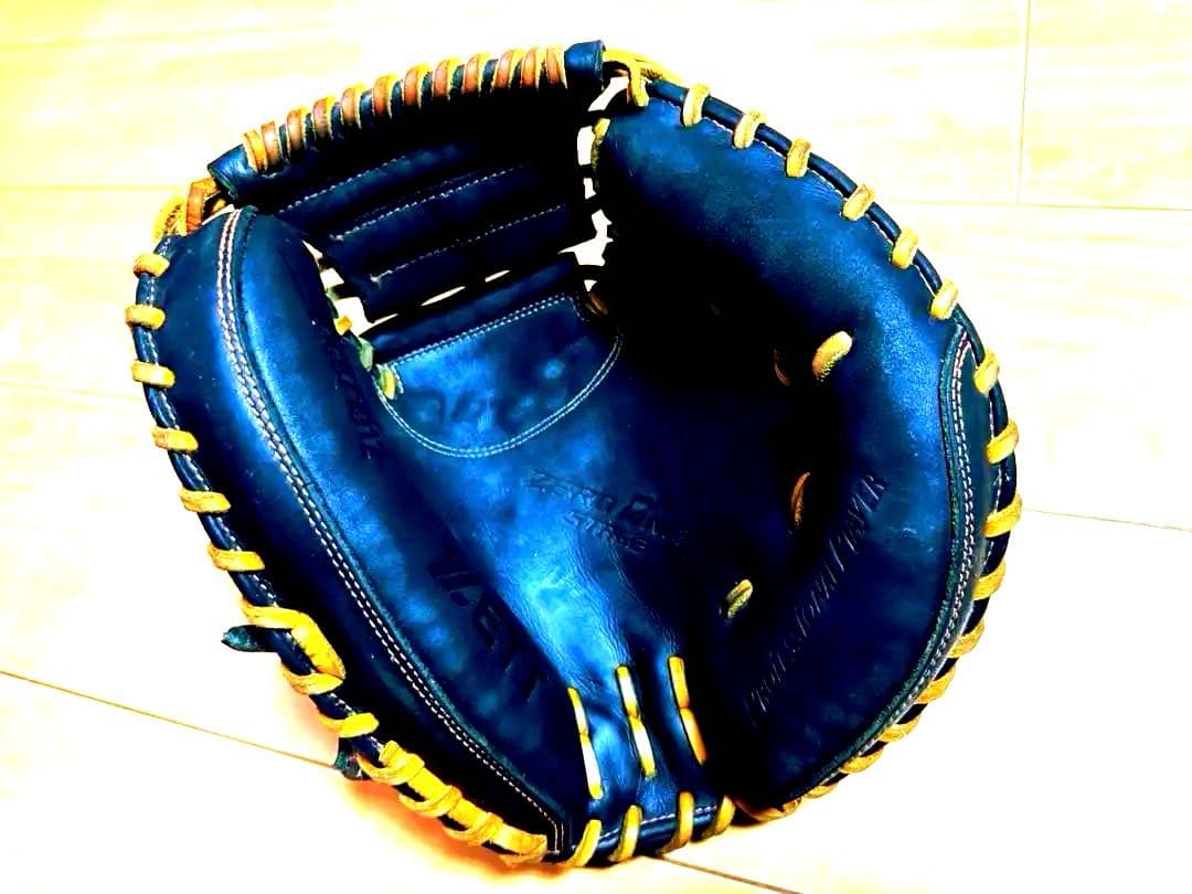 ゼット 少年軟式キャッチャーミット ゼロワンステージ 捕手用　型付け済