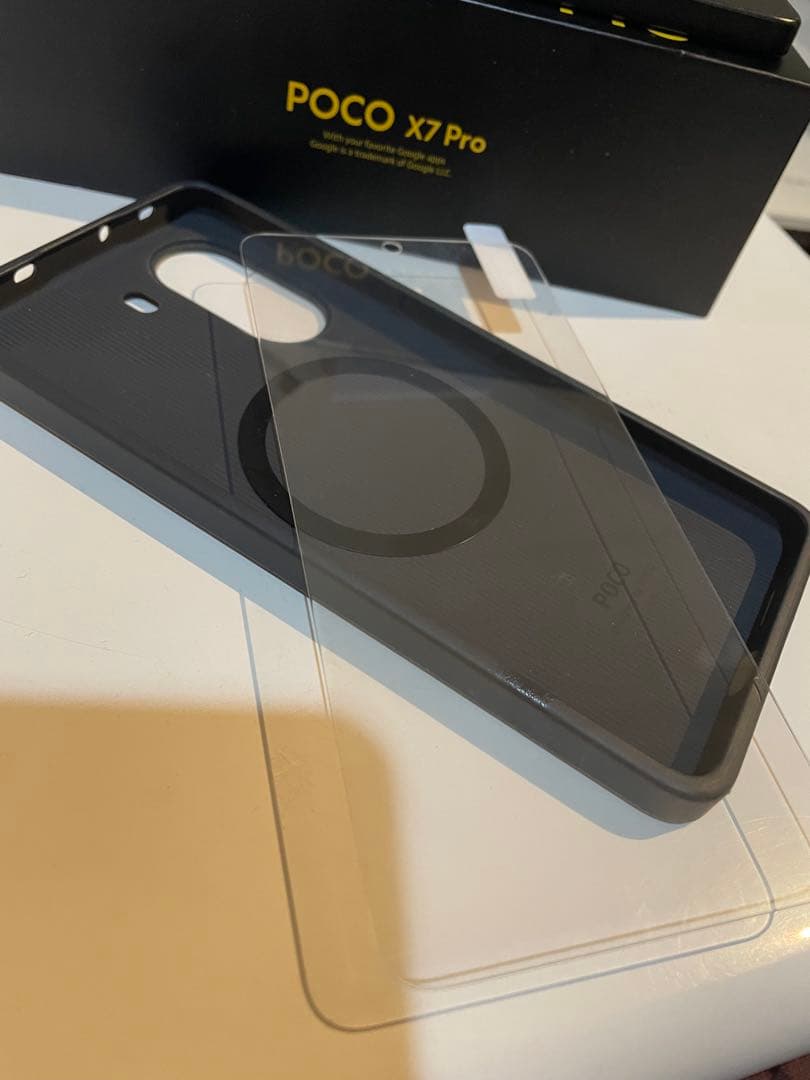 POCO X7 Pro ブラック/イエロー 本体　512GB