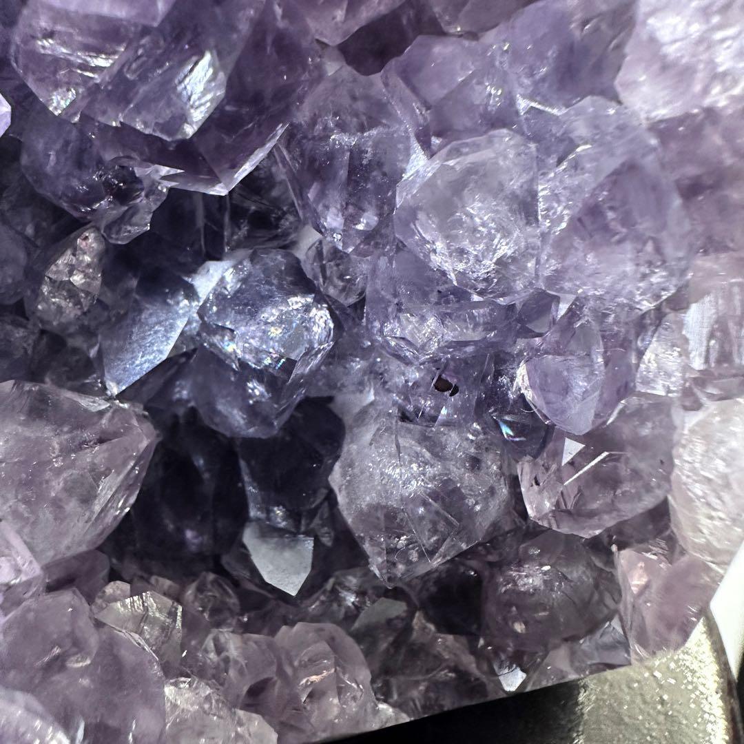 極上美麗☆アメジストクラスター☆キラキラ☆天然石 パワーストーン原石 A1115