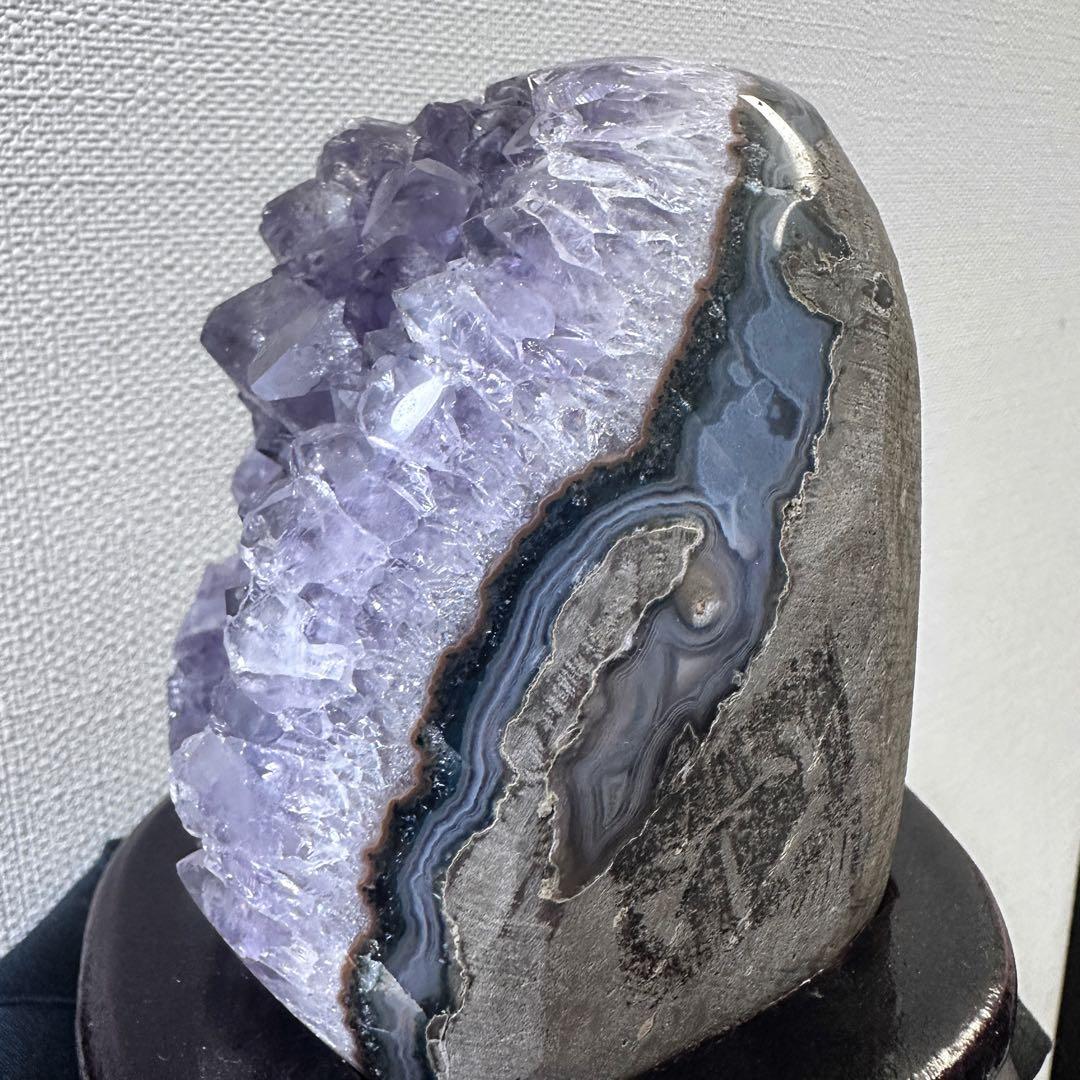 極上美麗☆アメジストクラスター☆キラキラ☆天然石 パワーストーン原石 A1115