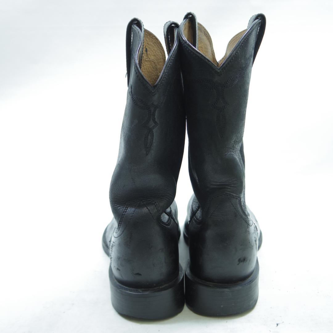 28cm ARIAT アリアット　ウエスタンブーツ　ブラック　P4170