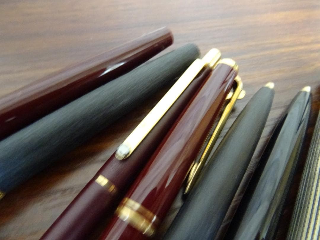 d*7様 藤05 万年筆 ボールペン 7本 まとめ売り ペン先地金有 モンブラン