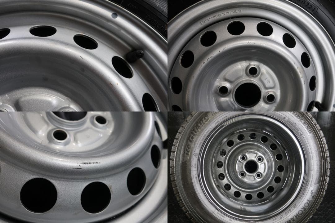 2021年 国産スタッドレス 155/80R14 LT トヨタ純正 プロボックス