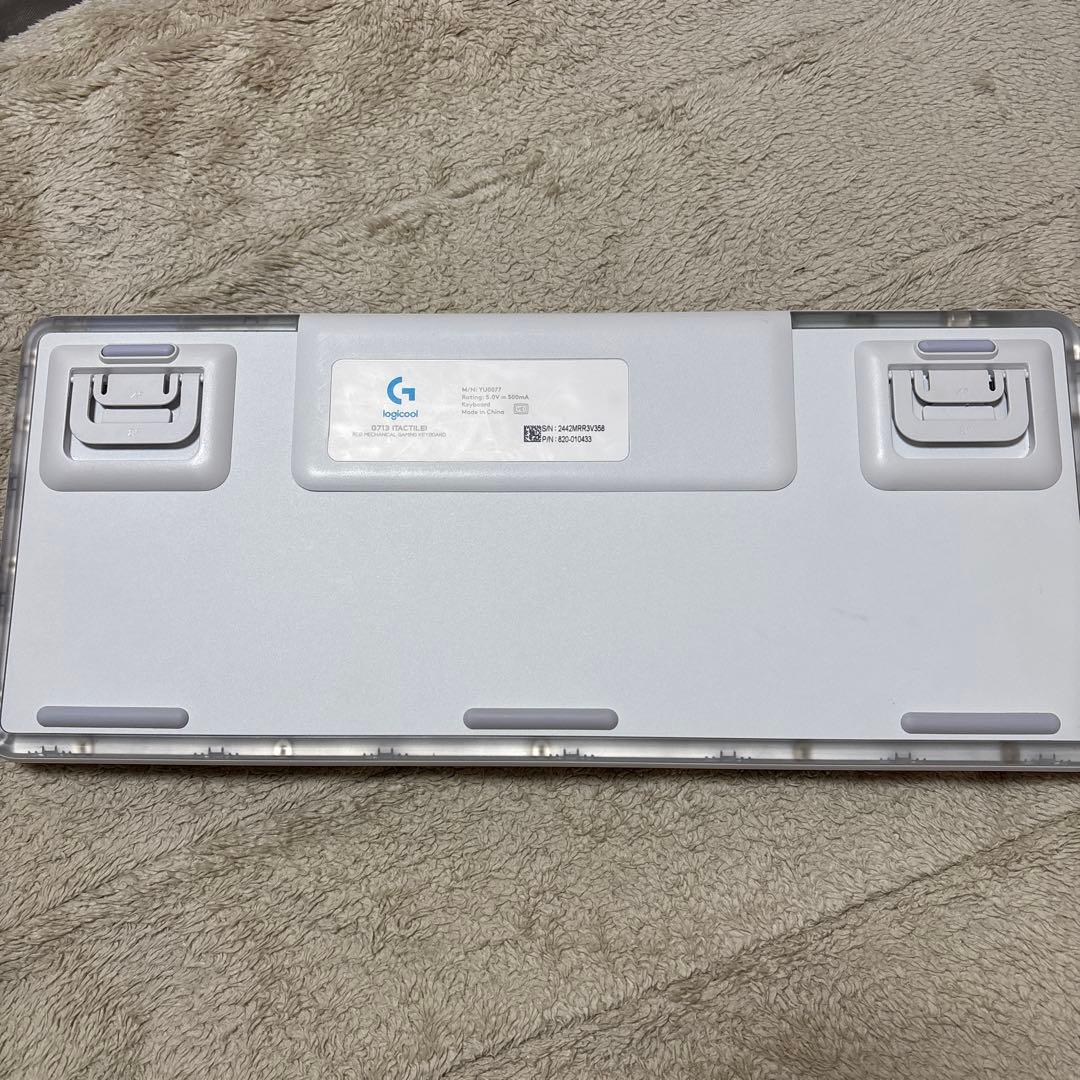 ELogitech G713 ホワイト ゲーミングキーボード