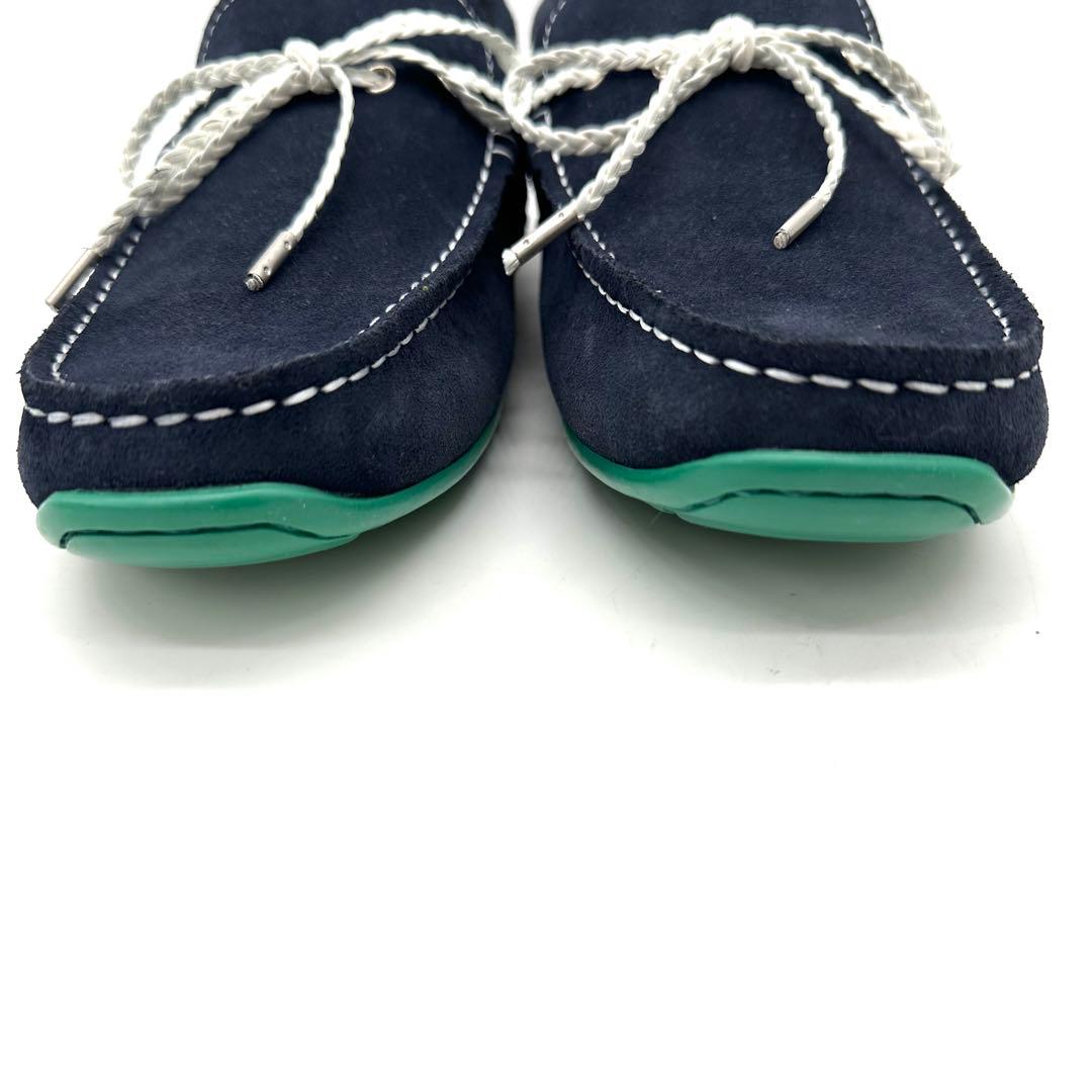 〈美品〉REGAL リーガル【25.5cm】ドライビングシューズ ネイビー