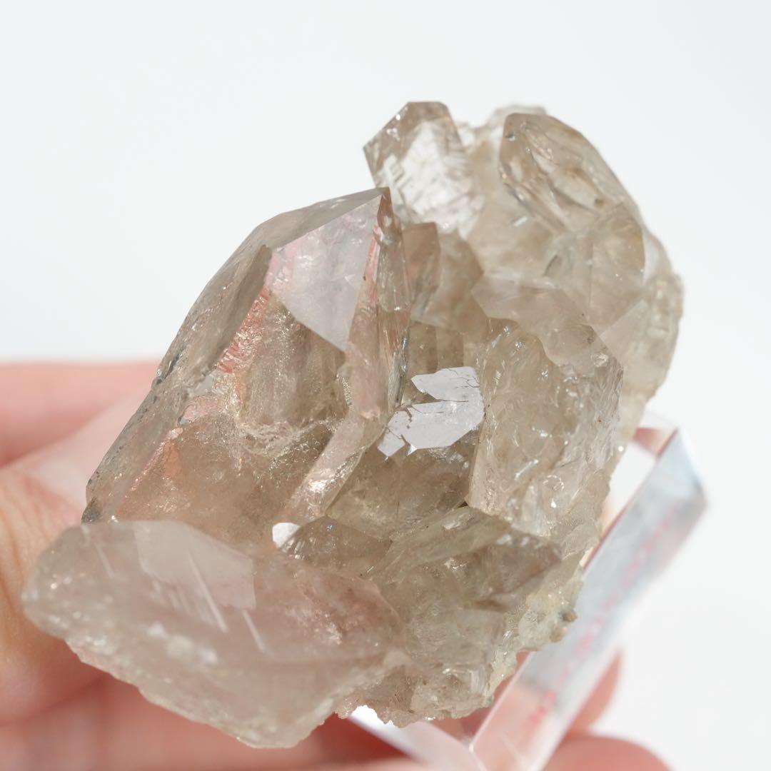 【宝石のような綺麗さ】スモーキークォーツ スイス産 58×34×23mm