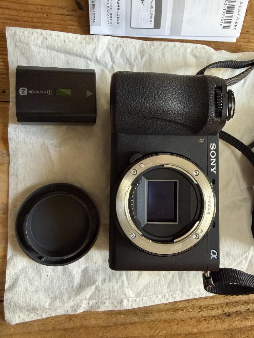 トラ　SONY α6700 本体 ILCE-6700とカメラバッグ