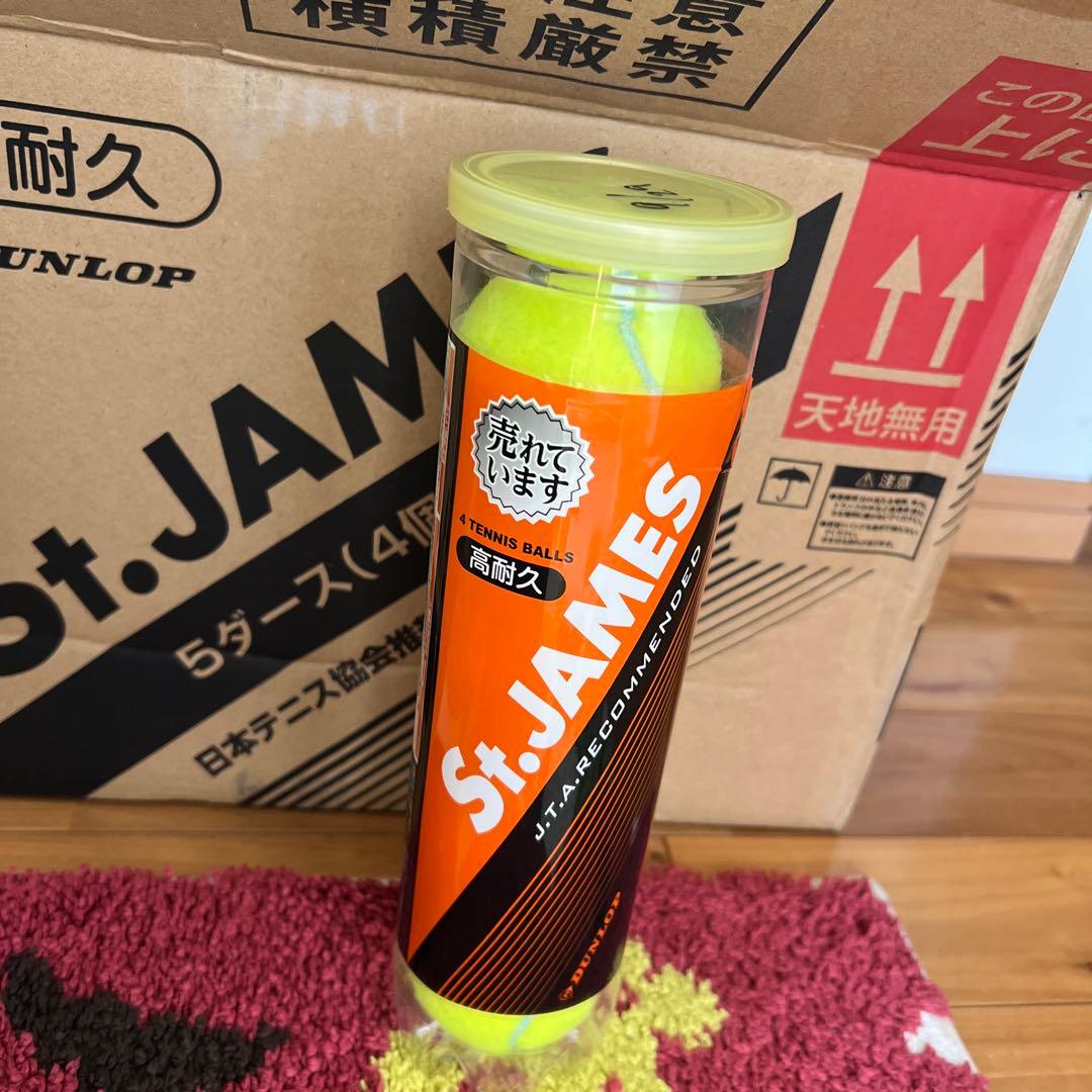 DUNLOP St.JAMES テニスボール 15缶入り