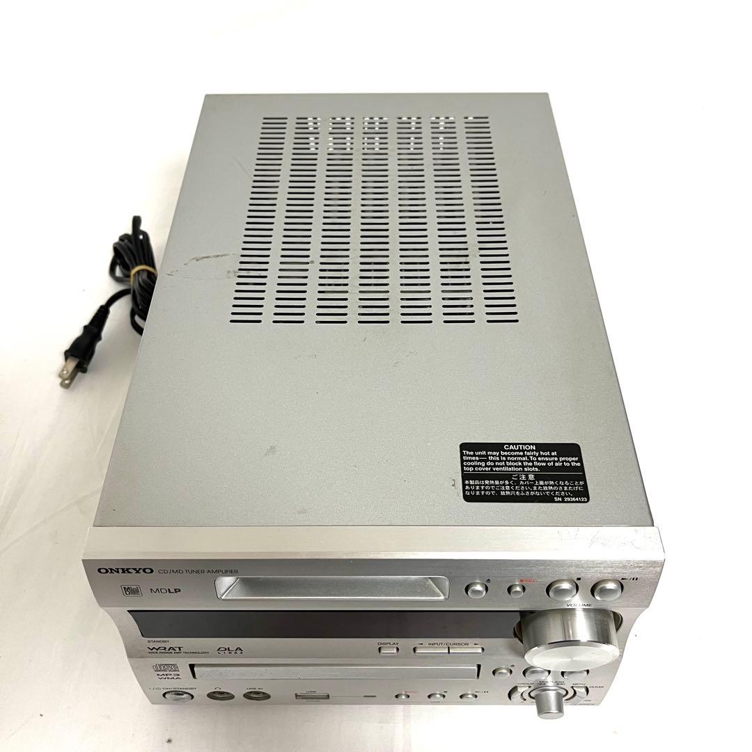 【送料込み】ONKYO オンキョー ＣＤ/ＭＤ チューナーアンプ FR-N9EX