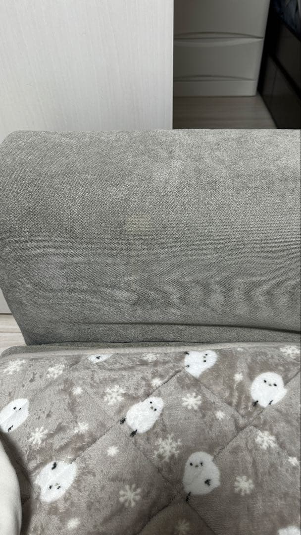 【Francfranc】メーネ カウチ 2 R ライトグレー