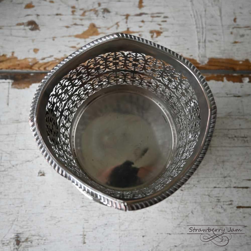 L3405-121 英国アンティーク シルバーP ボトルホルダー ワインホルダー