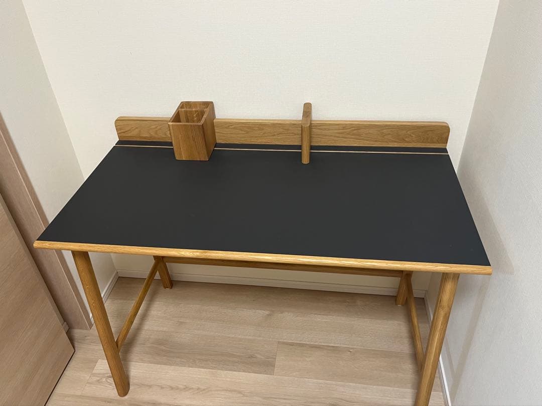 【美品】ACTAS TEHO デスク 引き出し付き ナチュラル　リノリウム