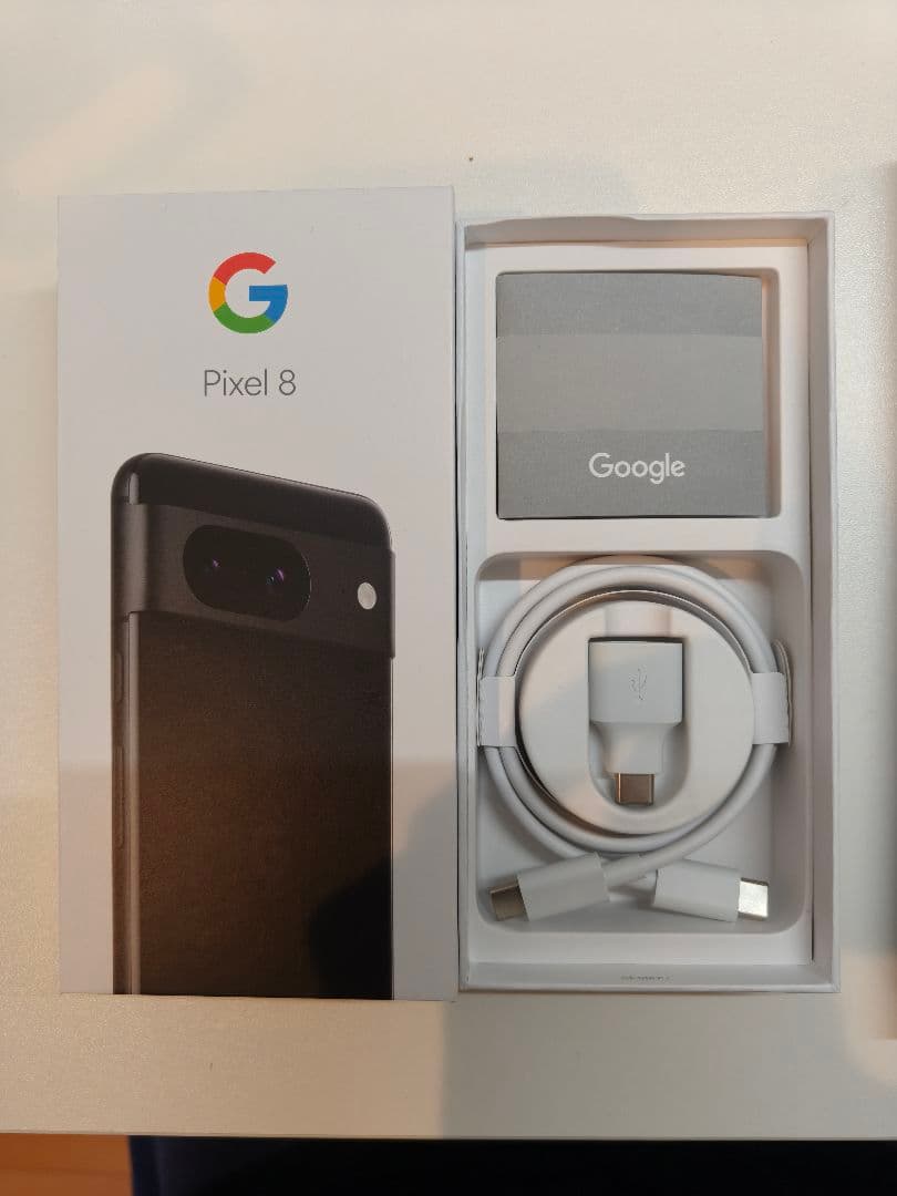 美品 Google Pixel 8 128GB Obsidian SIMフリー
