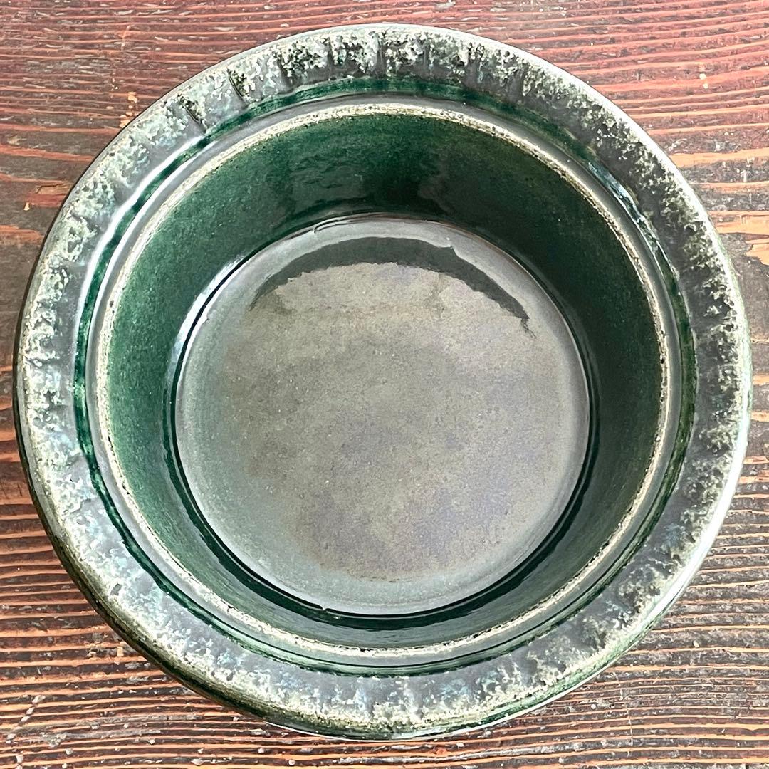 【専用出品】一志郎窯 香味鍋 織部 25cm 松田美智子 自在道具 湖東焼