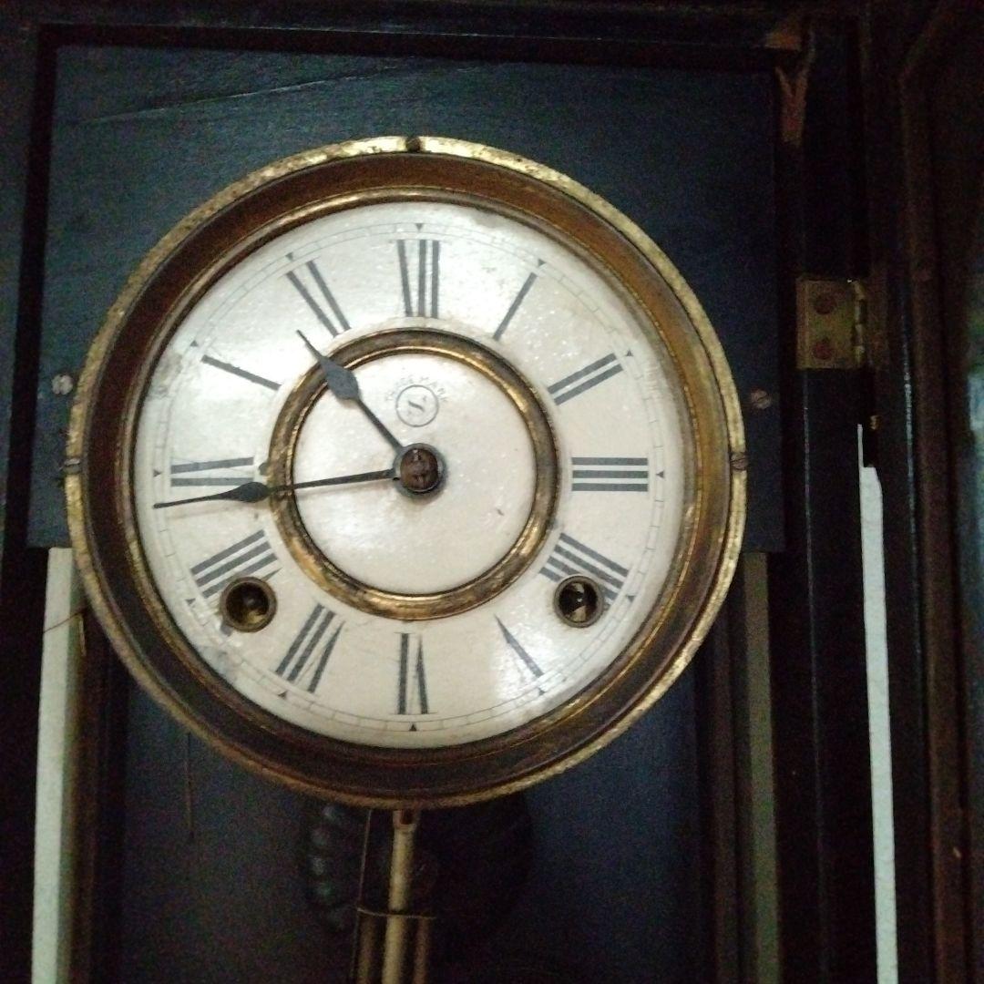 精工舎掛時計　大正、昭和レトロ　ゼンマイ式