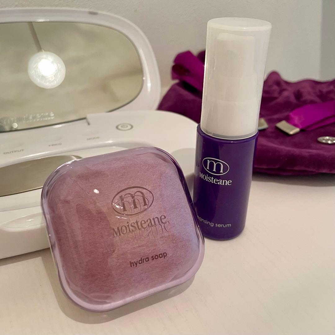 moisteane 美容器クレンジングソープセット