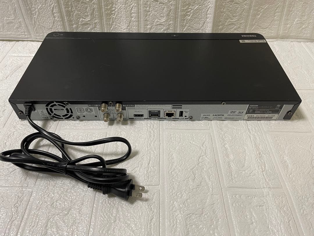 Toshiba DBR-W507 ブルーレイレコーダー 動作品