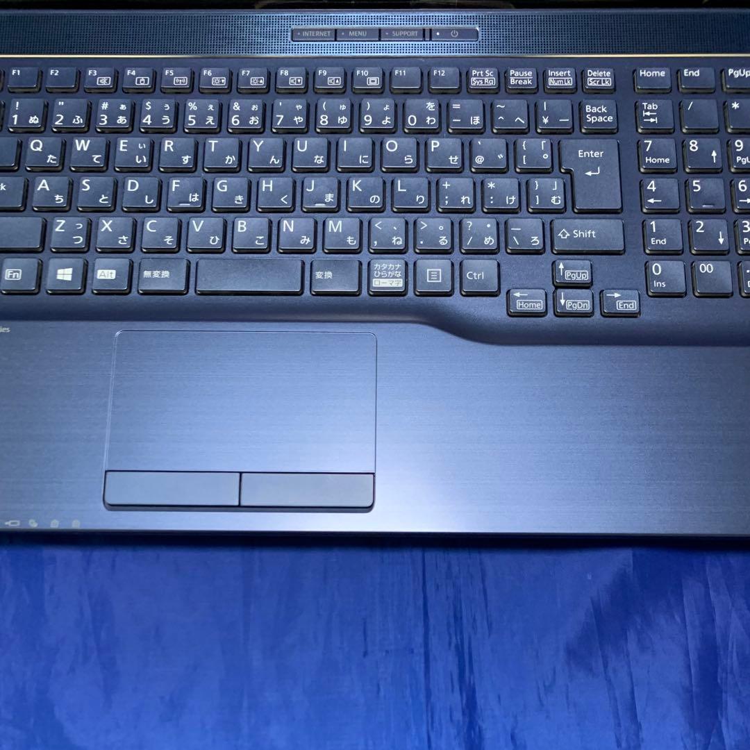 【Ryzen7・office未使用付】 富士通 ノートパソコン LifeBook