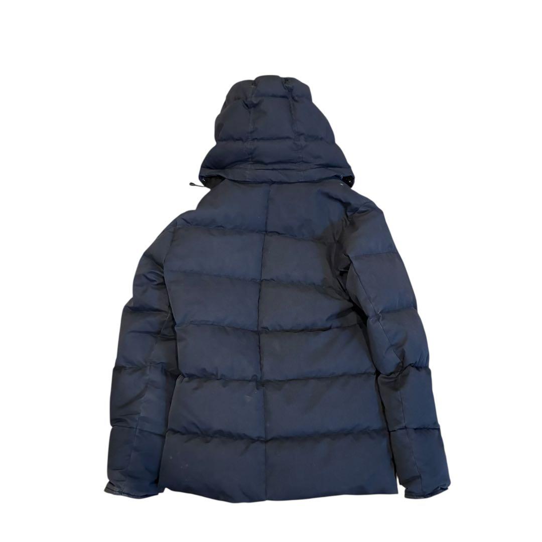 PYRENEX ピレネックス ネイビー ダウンジャケット フード付き M