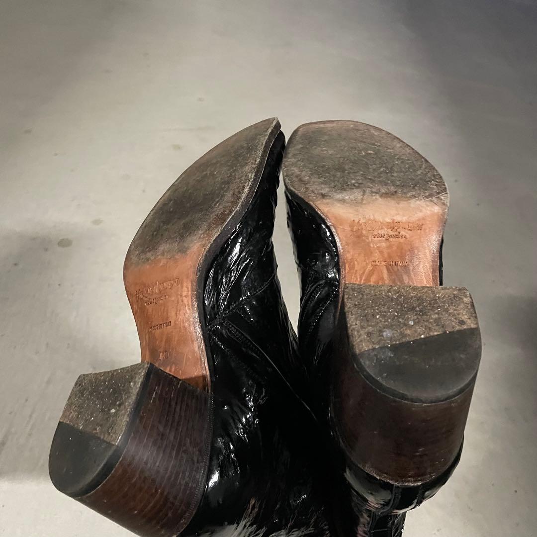 Saint Laurent rive gauche Y2K ジョニーブーツ 貴重