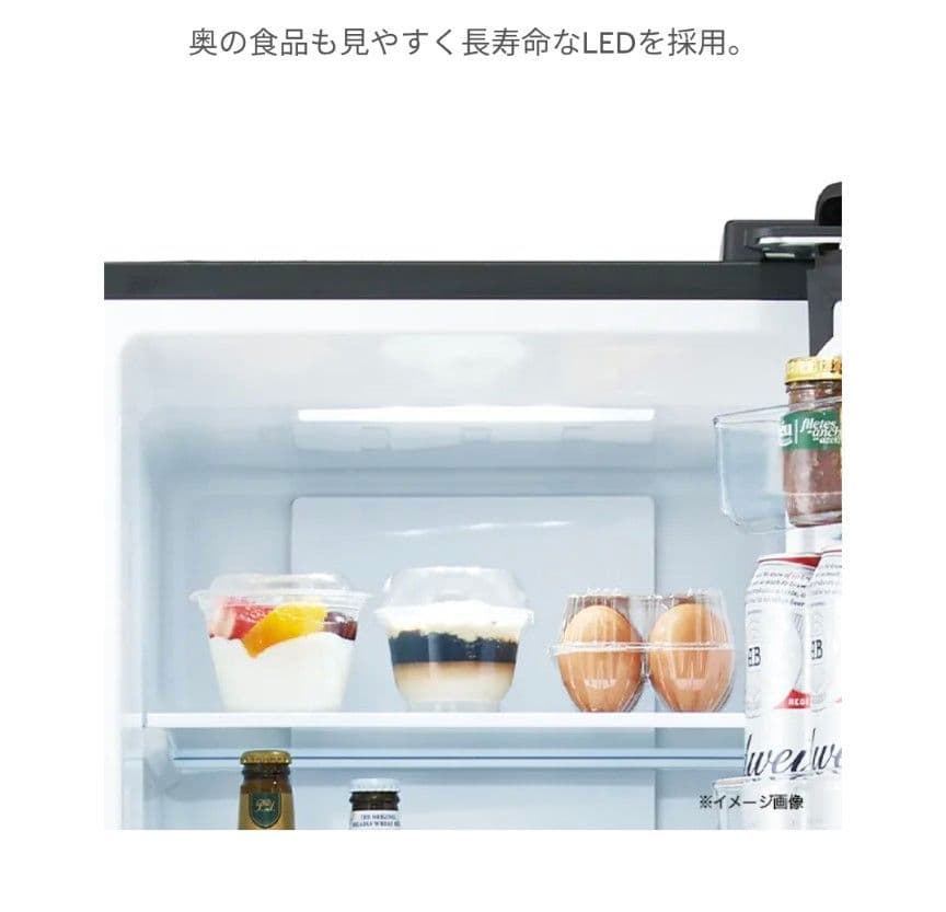 なな◆24年3月購入冷蔵庫 Haier JR-SX21A (W) 208L