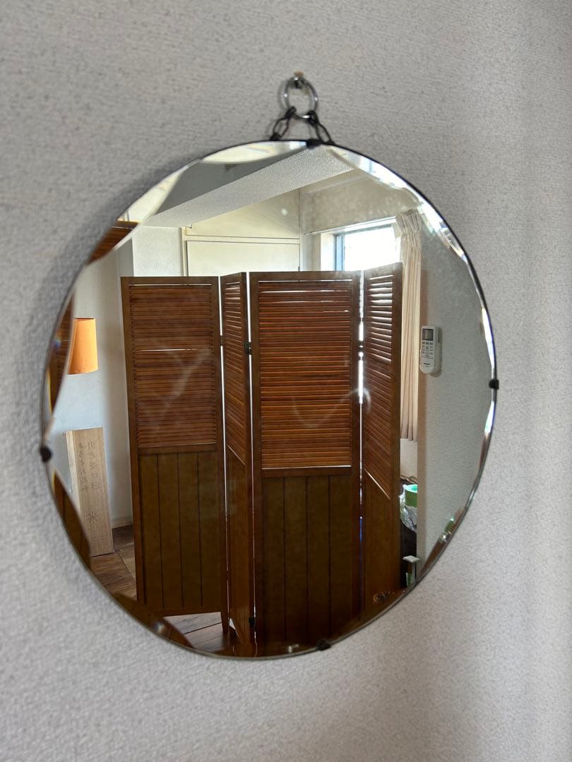 アンティーク　英国カッティングミラー