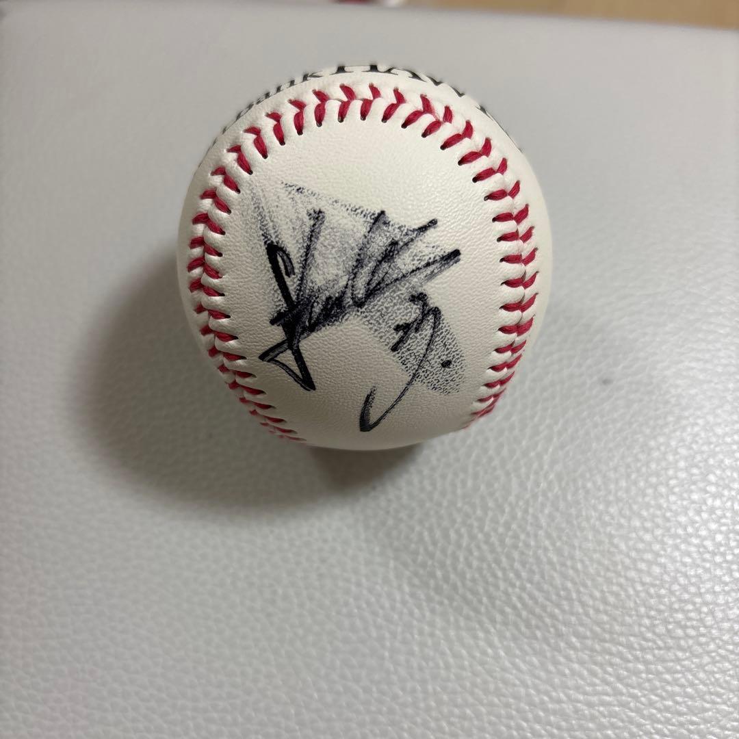 SoftBank Hawks 周東佑京 サイン入り野球ボール