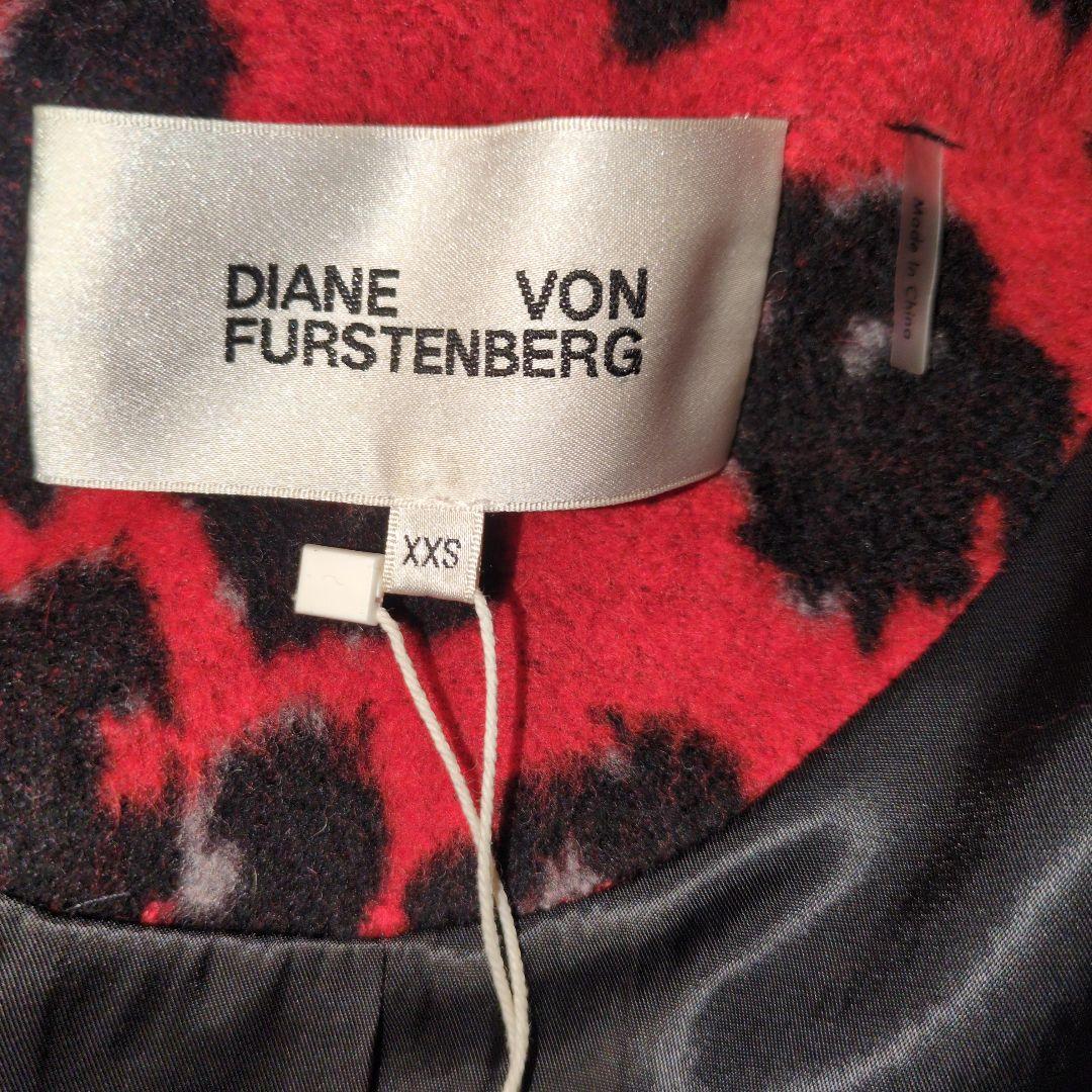 Diane Von Furstenberg　ベルト付きウールコート