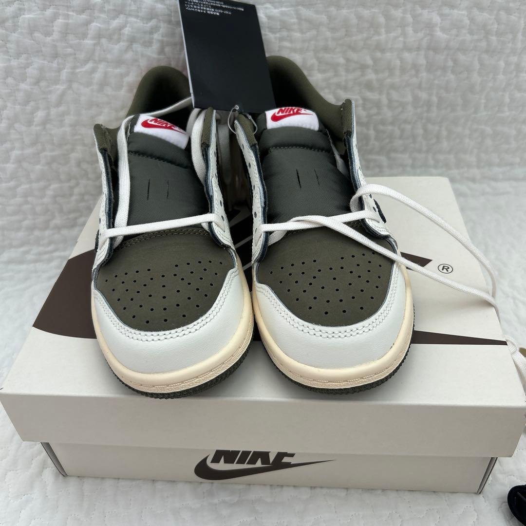 Nike Air Jordan 1 Low グレー/ホワイト