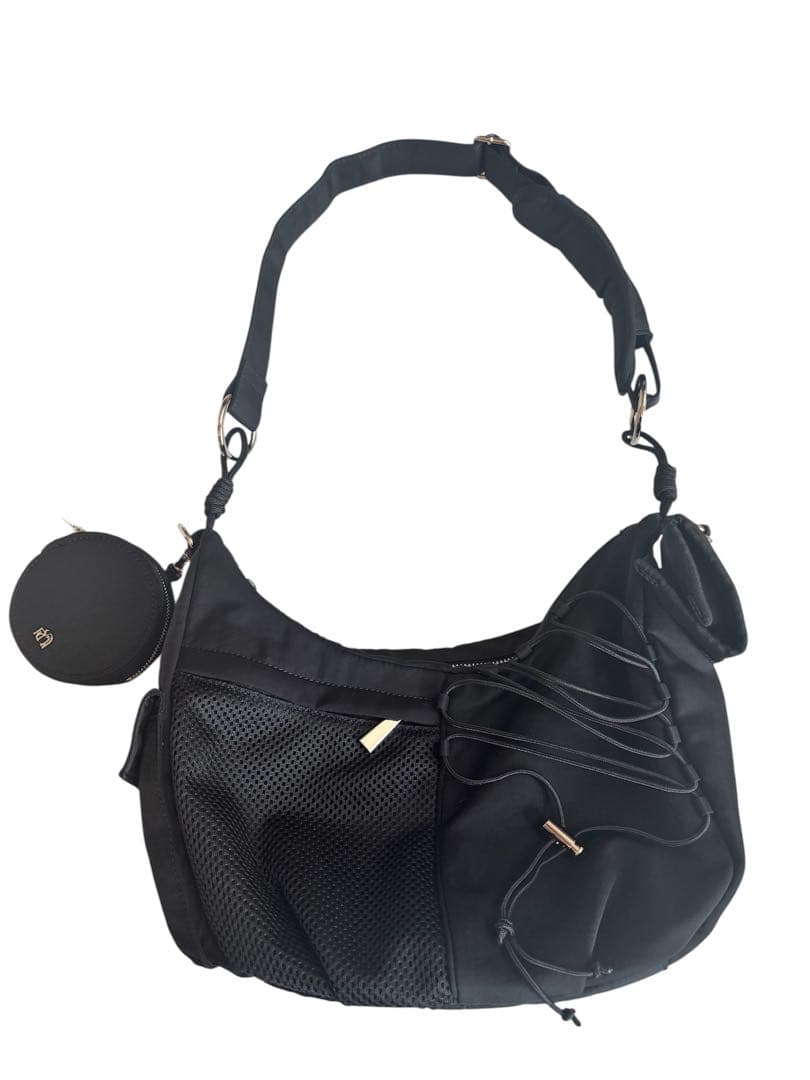 ゆん　CHUBBY MILITARY BAG ブラック