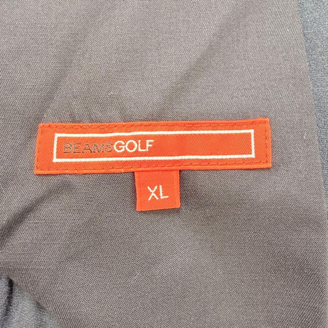 【美品】 BEAMS GOLF ゴルフウェア パンツ ストレッチ ネイビー XL