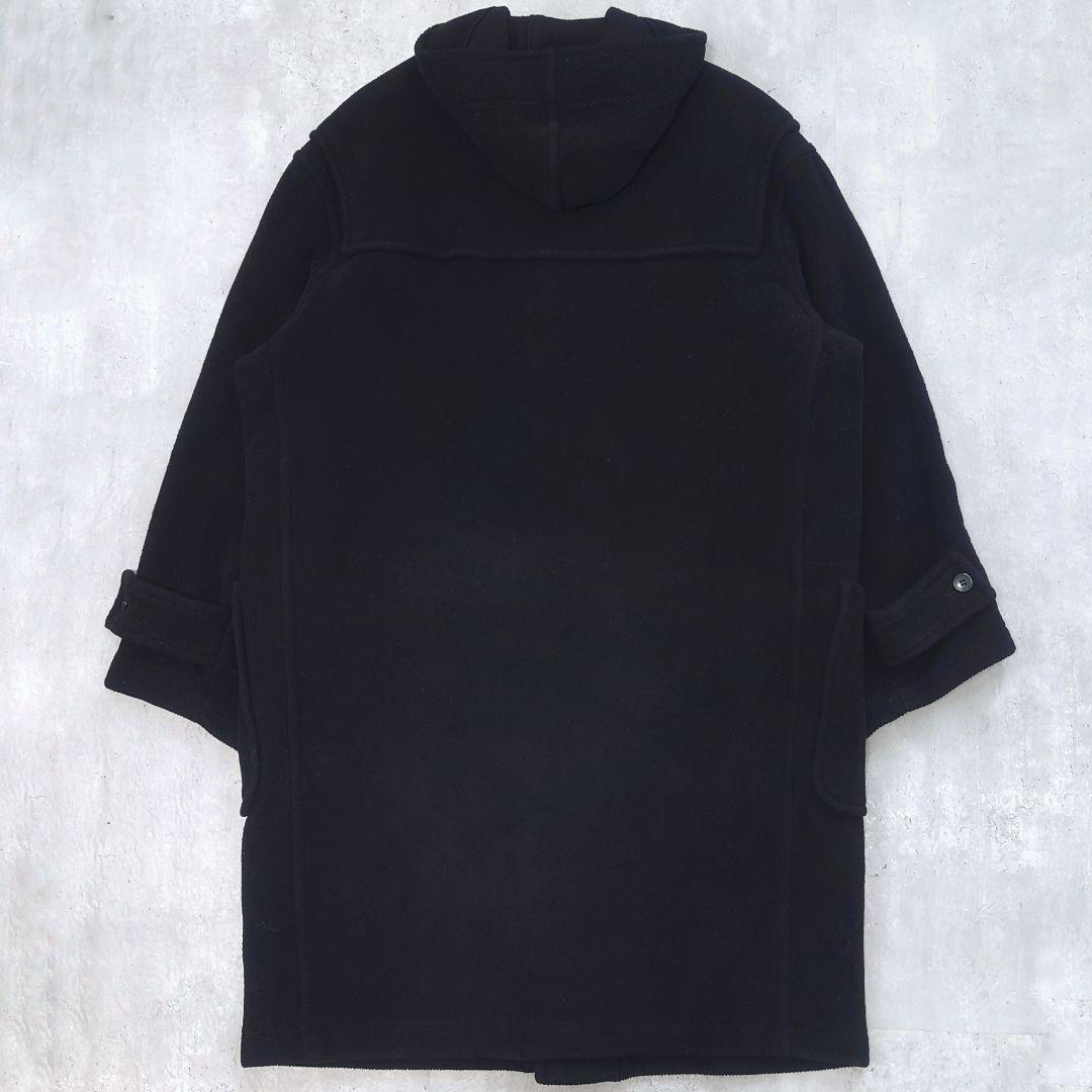 Gloverall ダッフルコート Monty ヘリンボーン ムーアブルック 黒