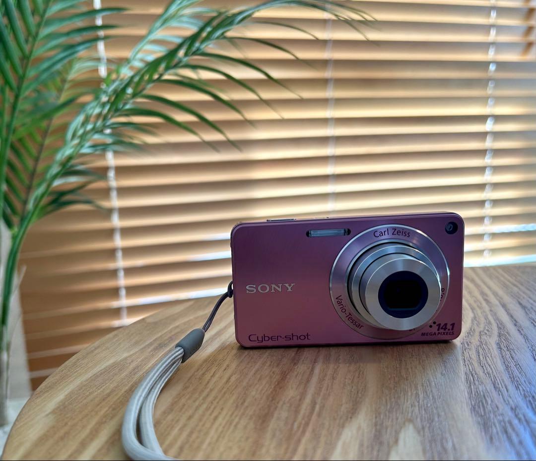 SONY Cyber-shot DSC-W350 ピンク動作確認済 超美品