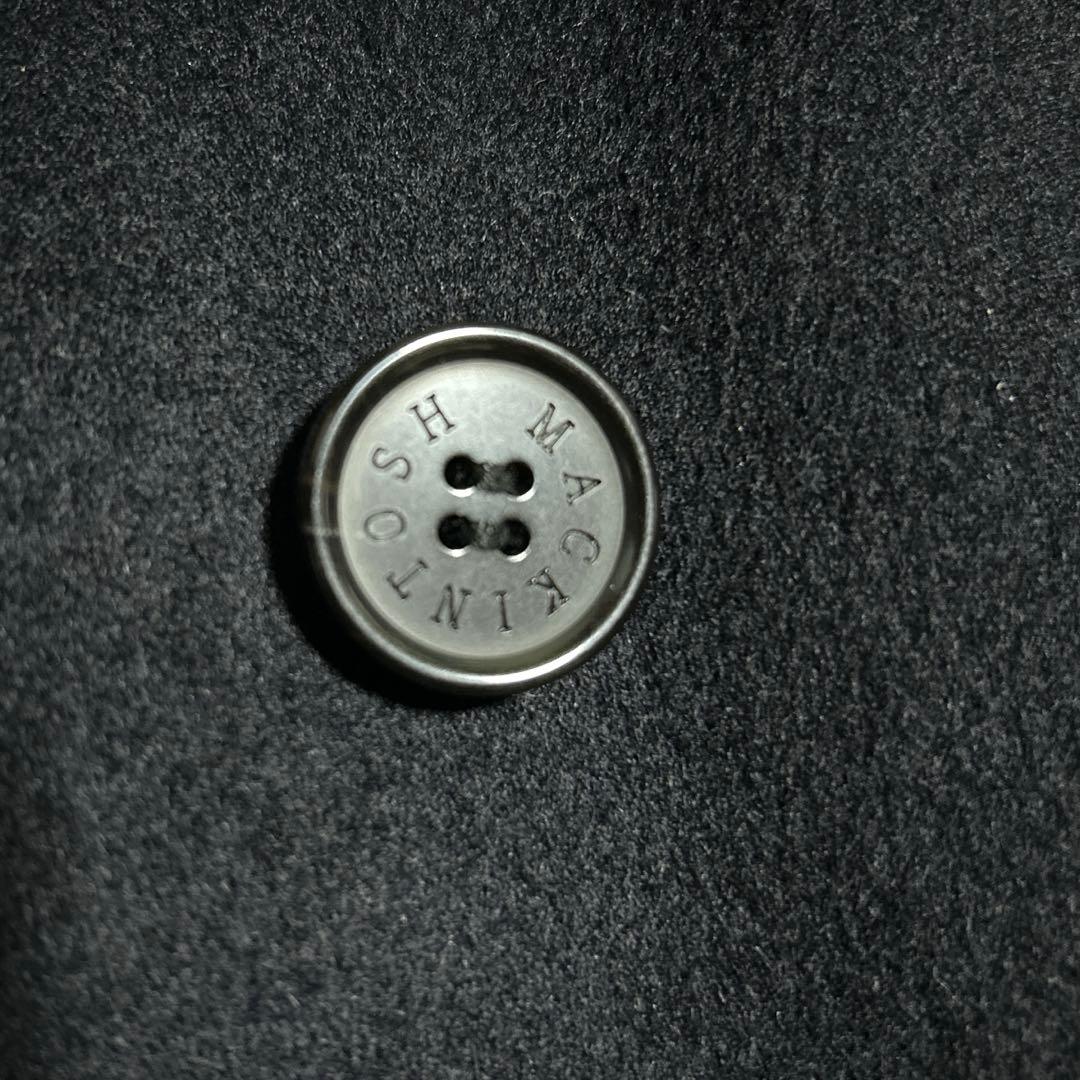 ✨極美品✨マッキントッシュ　ロンドン　ピーコート　ブラック　カシミヤ