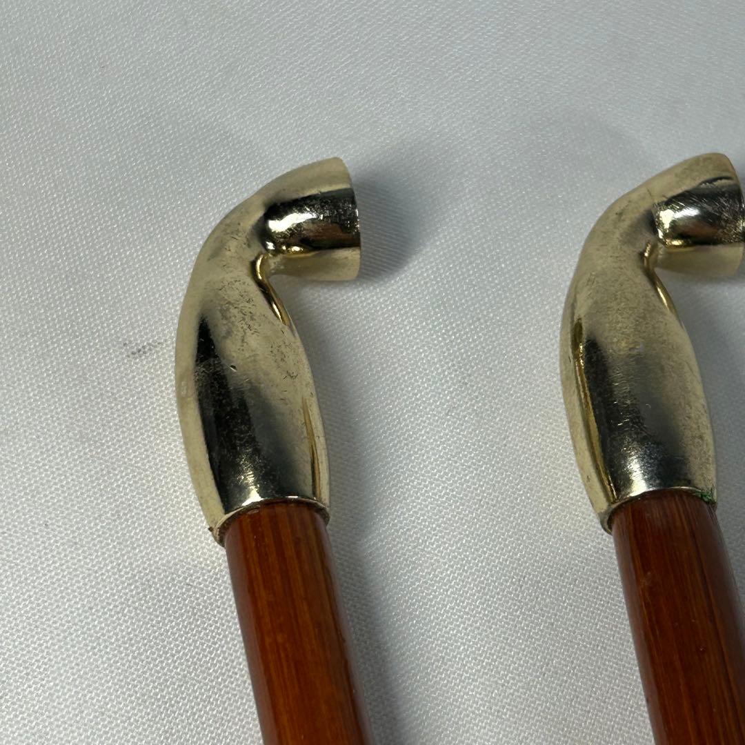 煙管　キセル　裏千家茶道具　無地　2本セット