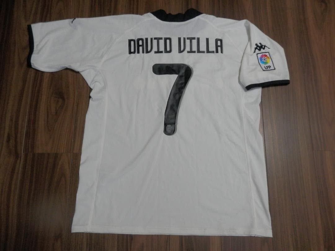 【NEW】【ダヴィド・ヴィジャ】【LFPパッチ付】バレンシア(2009/10)