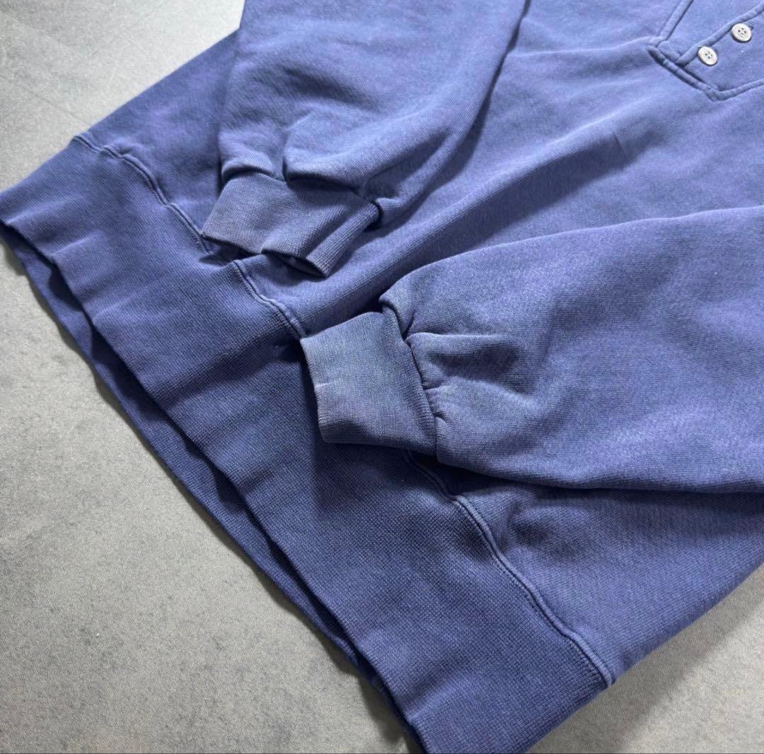 L.L.Bean × Russell 90s ヘンリーネック スウェット 古着