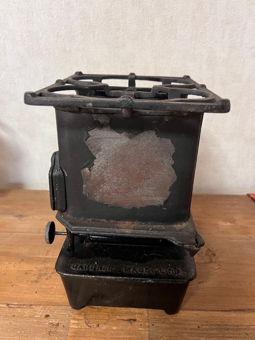 【オス】【美品】UNION ダブルバーナー アイロンストーブ