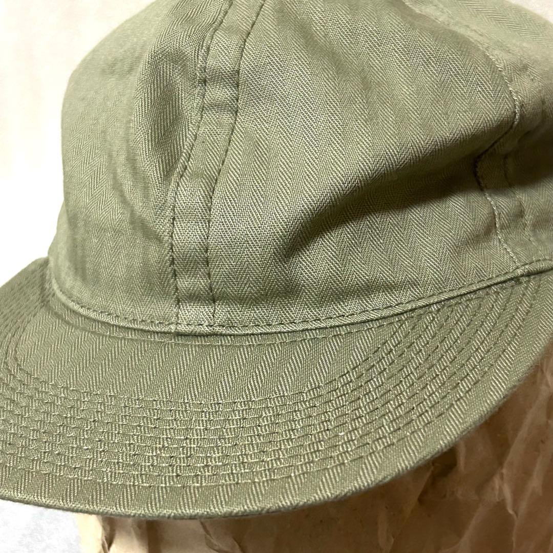 帽子 THE H.W.DOG&Co-HERRINGBONE RAILROAD CAP