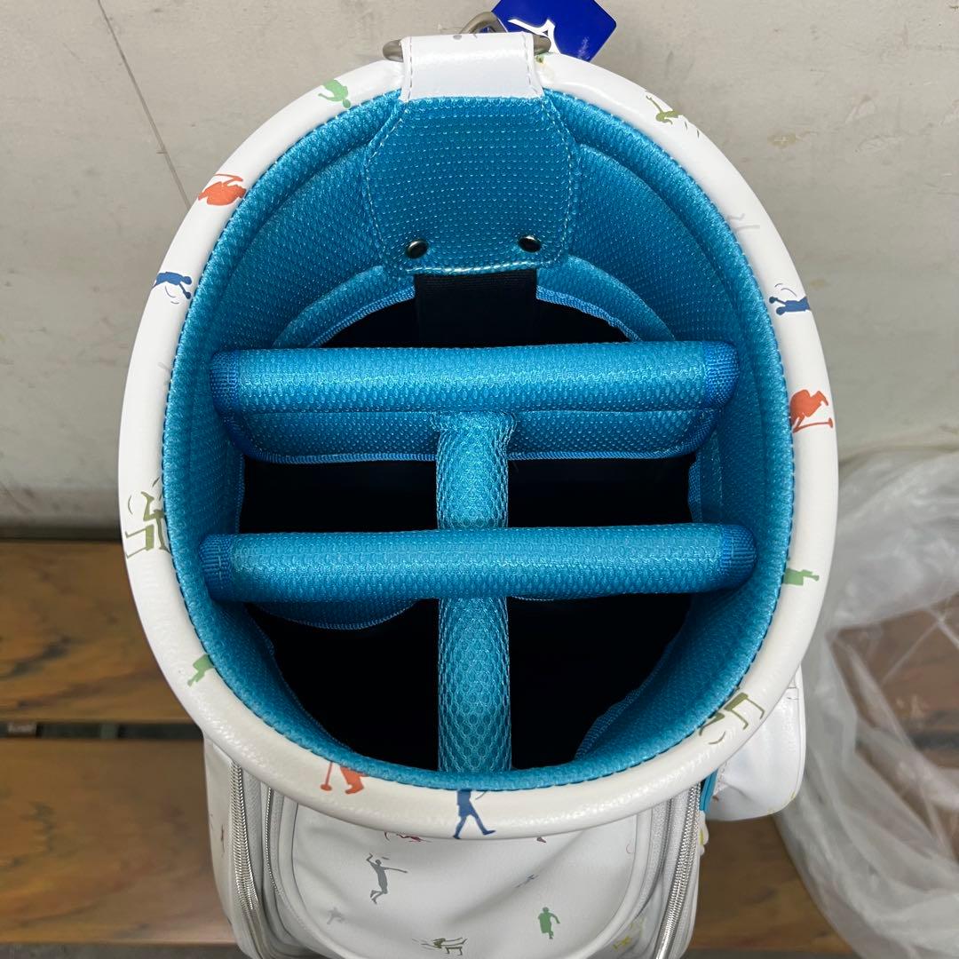 【新品未使用！】　ミズノキャディバック　カラフル