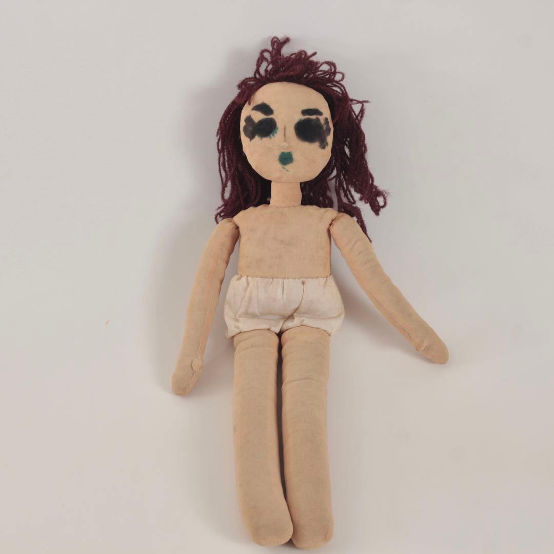 手作り 人形 オブジェ 古道具 アンティーク